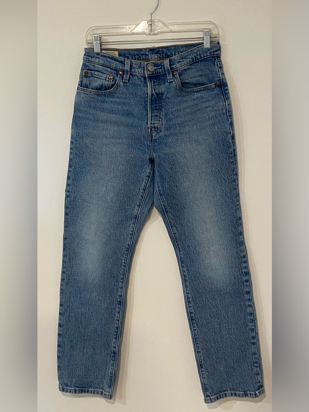 Levi's 501 Women’s Straight Jeans Waist 28 Length 30 Blue
